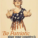 Ww1 poster patriotic usa food 4lg
