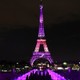 Breast cancer awareness eiffel tower