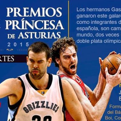Timeline: Hermanos gasol -premio princesa de asturias