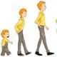 6810723 man s life stages stock photo growth