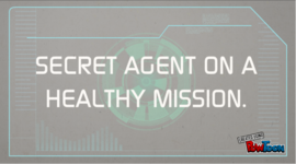 Timeline: Secret Agent on a healty mission.