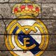 Escudo real madrid madera