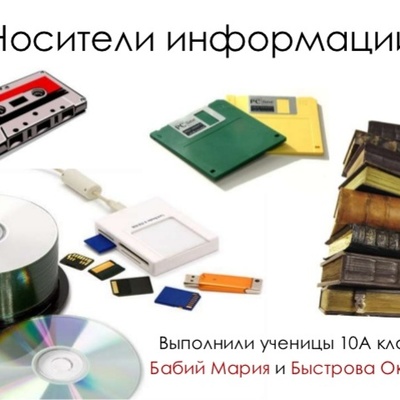 Timeline: Носители информации