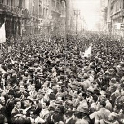 Timeline: LINEA DE TIEMPO ARGENTINA 1943 -1958