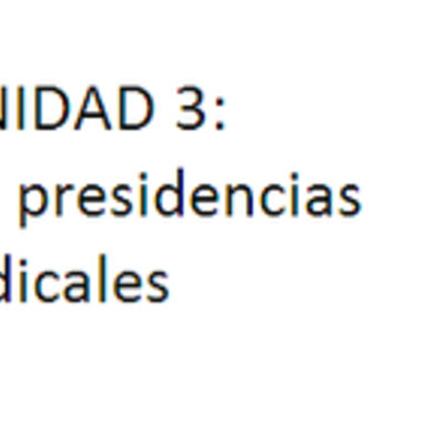 Timeline: unidades 2,3 y 4