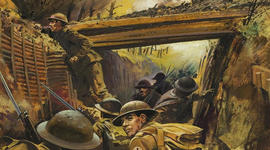 Timeline: Fred Steele:The First World War