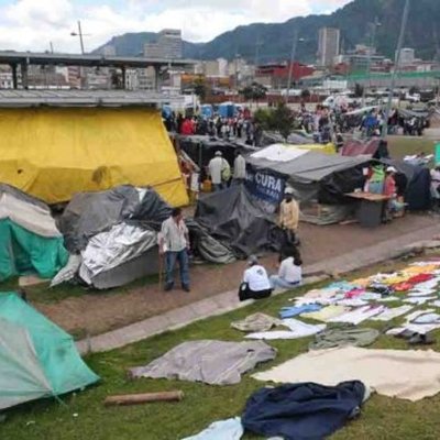 Timeline: Leyes para los desplazados en Colombia