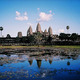 Image angkor wat from north pond 2