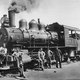 A3667 great northern railroad engine williston nd 1912