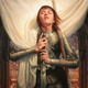 Joan of arc follows her mission