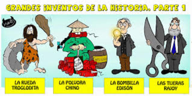 INVENTOS EN LA VIDA DEL HOMBRE timeline | Timetoast timelines