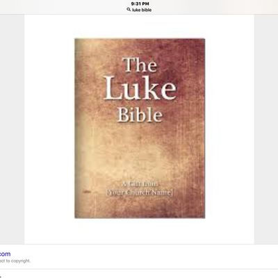 Timeline: The book of Luke