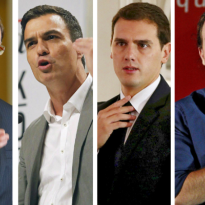 Timeline: Aparición de los políticos en la televisión