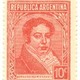 Bernardino rivadavia estampilla