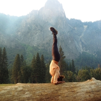 Timeline: Ширсасана (стойка на голове)