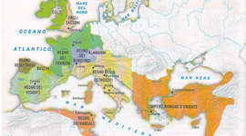 Timeline: I regni romano - germanici e il ruolo della Chiesa