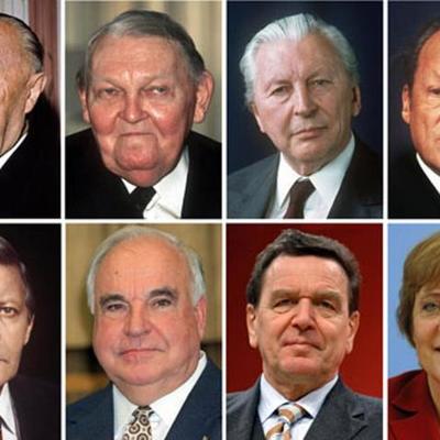 Timeline: deutsche Bundeskanzler 1949 - 2016