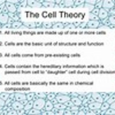 Timeline: Tucker Ryan- Cell Theory