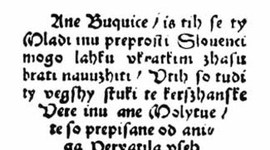 Timeline: Zgodovina slovenskega knjižnega jezika