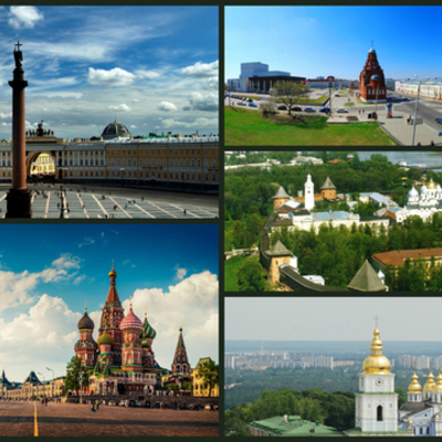 Timeline: История столиц в России