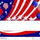 Background u s national holidays banner balloons 30927860