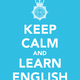 Keep calm and learn english
