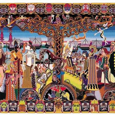 Timeline: Litteraturhistorisk overblik, 3k, Nørre Gymnasium