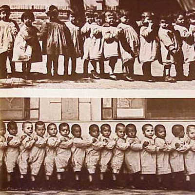 Timeline: Transformación de la concepción de infancia en la historia.