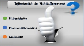 Timeline: Información sobre Minitalleres 2016