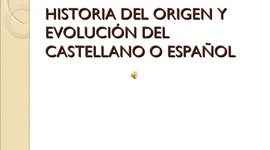 Timeline: Origen del Español