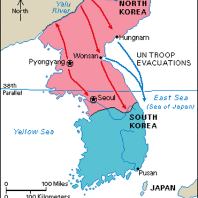 Timeline: the Korean War