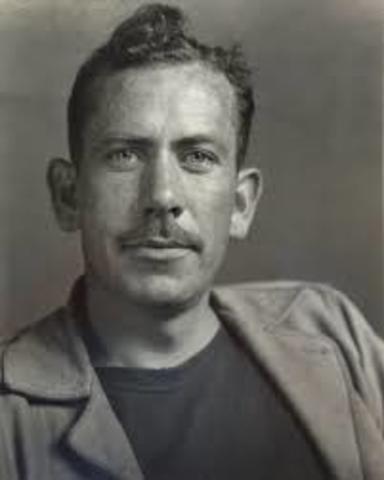 Important Dates from John Steinbeck's Life timeline | Timetoast timelines