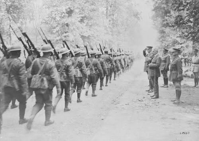 El desarrollo de la Primera Guerra Mundial timeline | Timetoast timelines