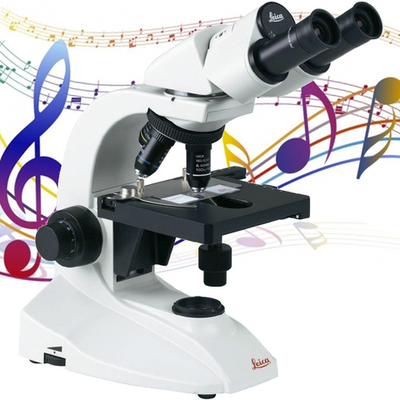 Timeline: La microscopía y la música