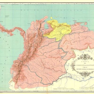 Timeline: ANTECEDENTES DEL ORDENAMIENTO TERRITORIAL COLOMBIANO