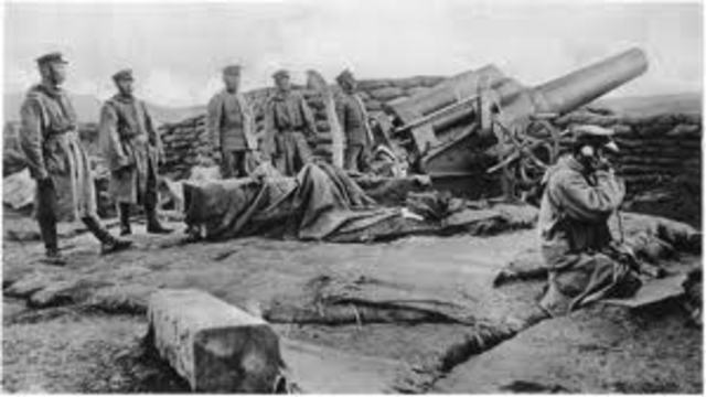 Primera guerra mundial timeline | Timetoast timelines