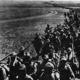 Japanese soldiers march on nomonhan