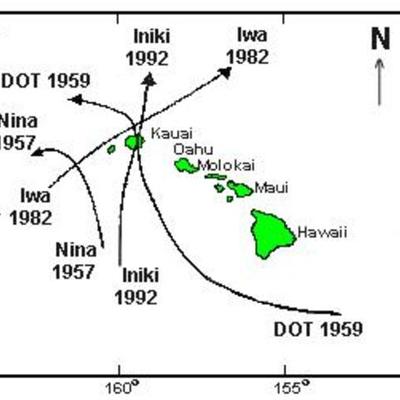 Timeline: Historic Hurricanes in Hawaii