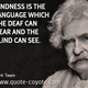 Mark twain kindness wisdom quotes
