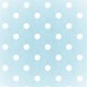 Mist and white polka dot fabric