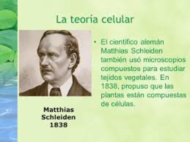 Matthias schleiden teoria celular