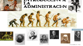 Timeline: EVOLUCIÓN DEL PENSAMIENTO ADMINISTRATIVO