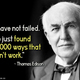 Inspirational quote failure thomas edison 2