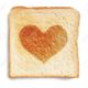 9353221 toasted bread with heart shape burnt stock photo toast