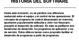 Timeline: Historia del software