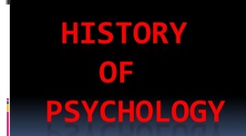 Timeline: History of Psych