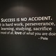 Success is
