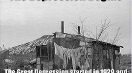 Timeline: The great depression and the stock  markcat  by Sheyla guzman