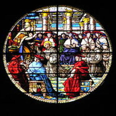 Timeline: Arte vitral y miniaturas