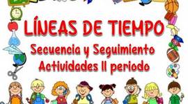 Timeline: SECUENCIA Y SEGUIMIENTO DE ACTIVIDADES II PERIODO